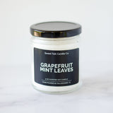 Grapefruit + Mint Coconut Soy Massage Candle