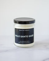 Palo Santo + Sage Coconut Soy Massage Candle