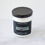 Grapefruit + Mint Coconut Soy Massage Candle
