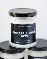 Pineapple + Kiwi Coconut Soy Massage Candle