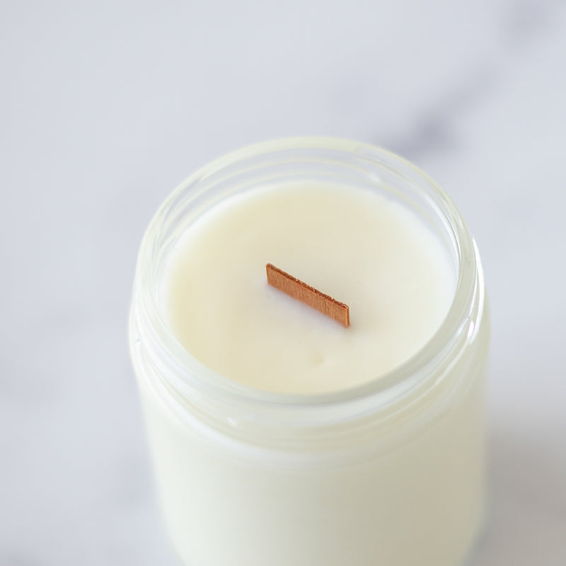 Tangerine + Peach Coconut Soy Massage Candle