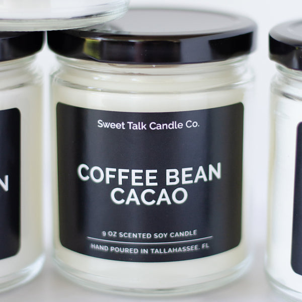 Coffee Bean + Cacao Coconut Soy Massage Candle