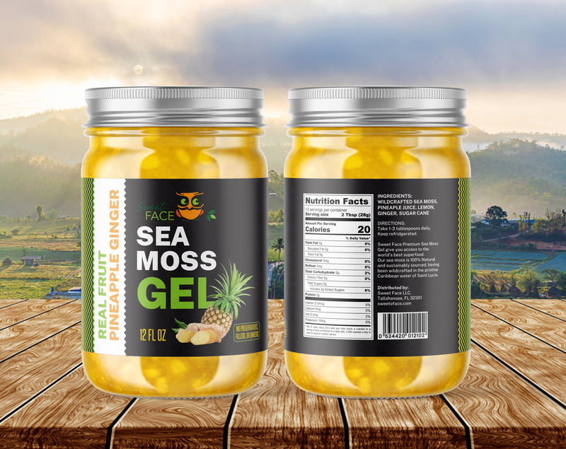 Pineapple Ginger Sea Moss Gel – SweetoFace