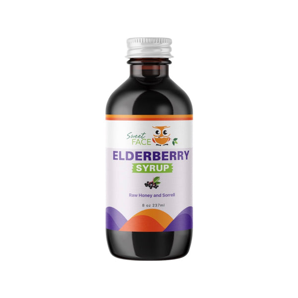 Elderberry Syrup W/ Raw Honey